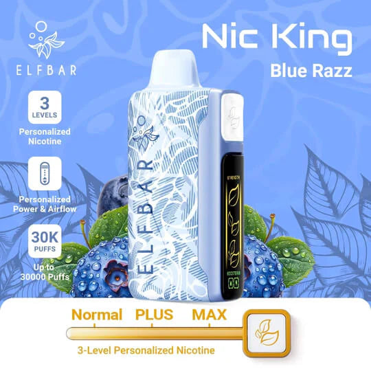 ELF Bar Nic King 30,000 Puffs - 3 Level Adjustable Nicotine