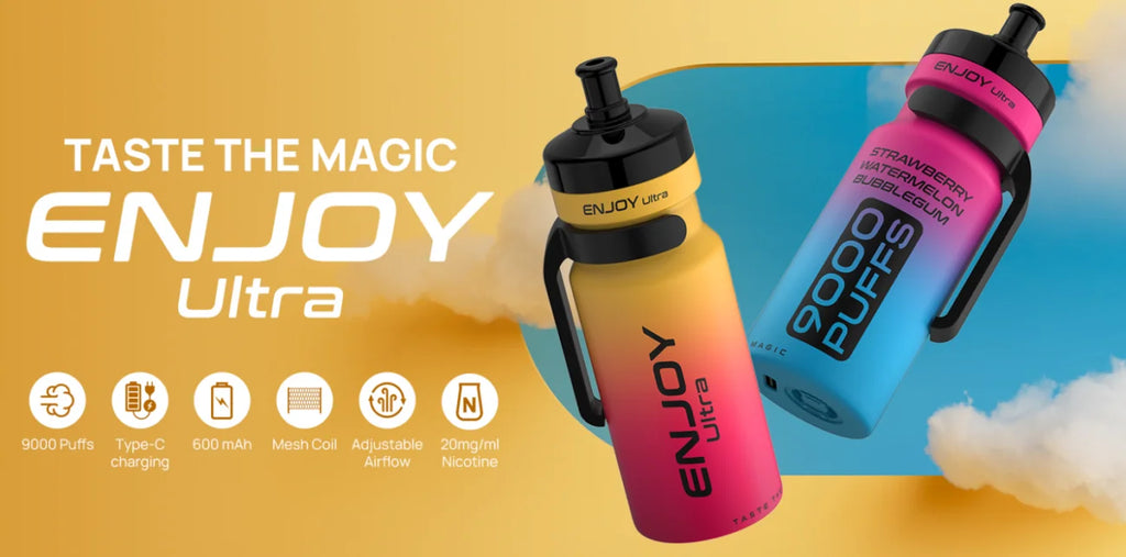 Enjoy Ultra 9000 – Water Bottle Disposable Vape(Without Box)