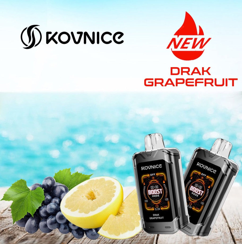 Kovnice Rush 20K Puffs - World First Smart HD Screen Vape Device