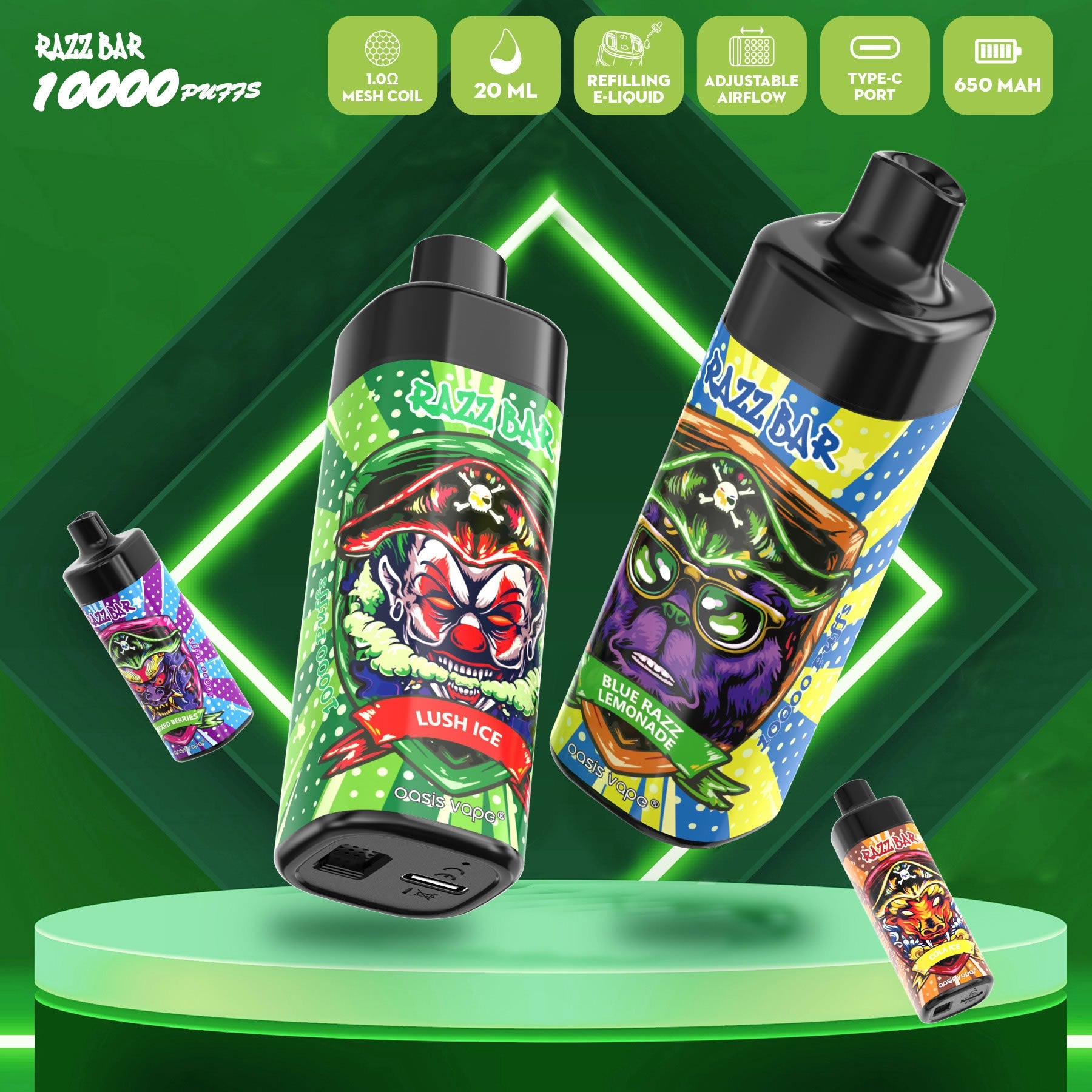 Razz bar 10000 puffs(Without Box)